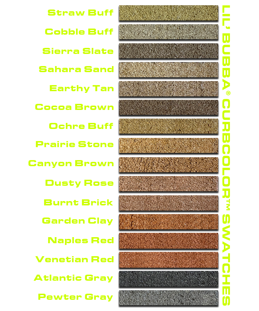 CurbColor™ Swatches